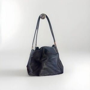 Coach Navy Leather Women's Bag